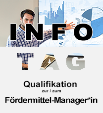 Infoveranstaltung Qualifikation zur / zum Fördermittel-Manager*in